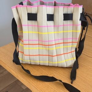 NWT Colorful Striped Women's Purse